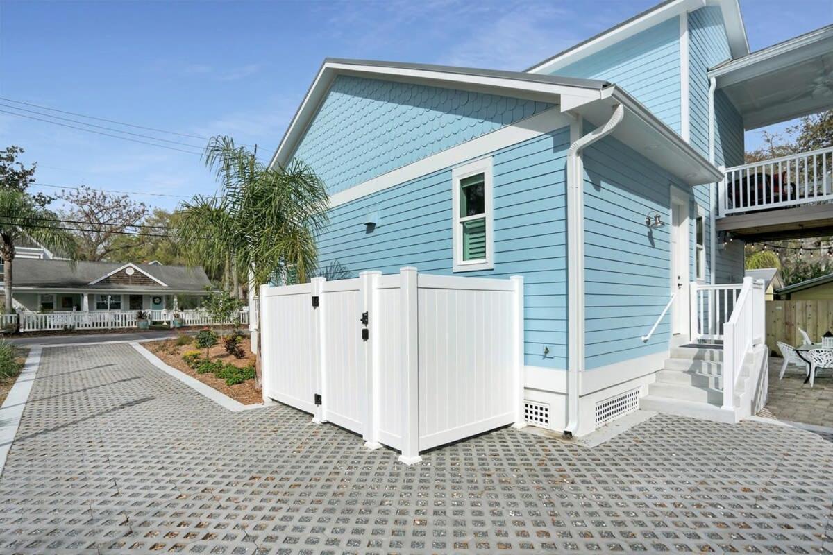 Blue House, Prime Location, Family Amenities, Bbq! Villa St. Augustine Eksteriør bilde