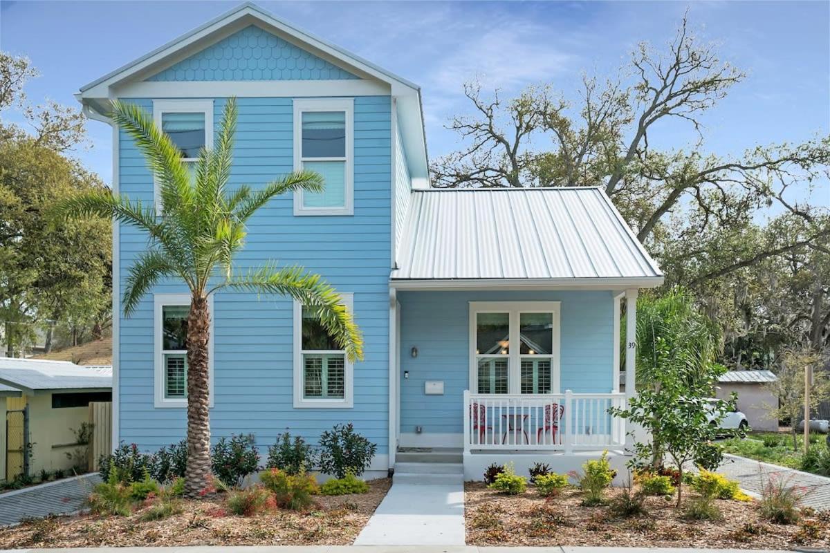 Blue House, Prime Location, Family Amenities, Bbq! Villa St. Augustine Eksteriør bilde